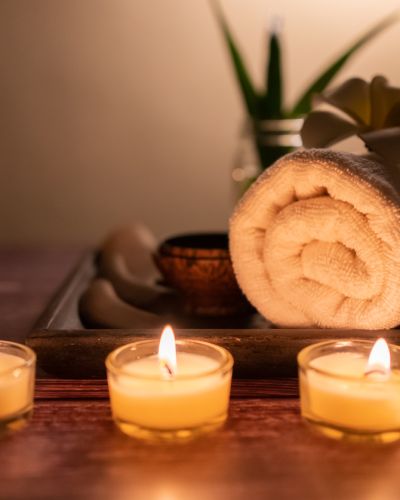REGALO Masaje con velas calientes